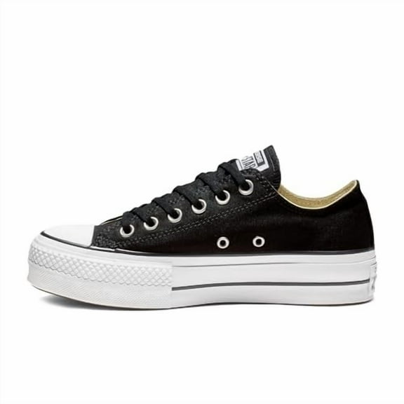 Converse Women's Chuck Taylor All Star Lift Sneakers, Black/White/White, 9 Medium US