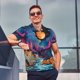 thumbnail image 4 of Fotbe Fantasy Cosmic Landscape Camiseta Polo de Golf para Hombre con Estampado – Camisa Deportiva Transpirable con Cuello Abotonado-XX-Large, 4 of 6