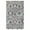 Turquoise, variant on Superior Oriental Vintage Floral Damask Power-loom Indoor Area Rug, 4'x6', Turquoise
