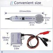 Tone Generator Kit, Wire Tracer Circuit Tester, 200EP High Accuracy Wire Tester, Multi-Tone Cable Test with Inductive Amplifier