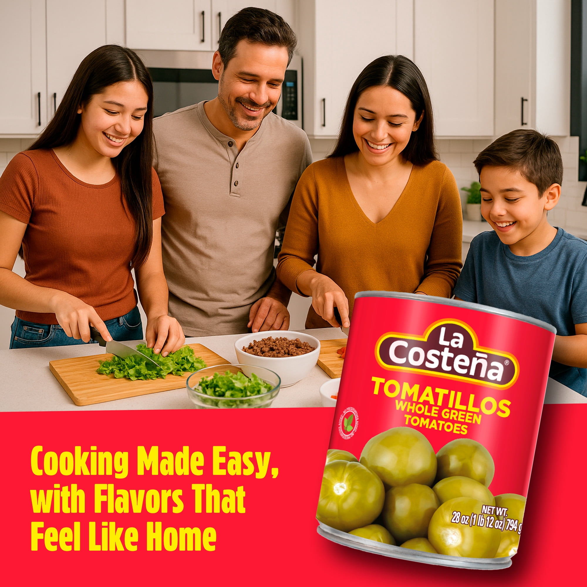 La Costeña Pickled Green Tomatillo, 28 oz
