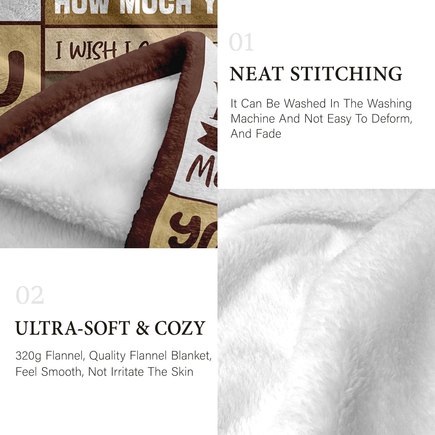 Gifts for Husband from Wife - Birthday Gifts for Husband - Anniversary Wedding Gift for Men - Christmas Valentines Day Gift for Him - Best Husband's Ever Present - to My Man Blanket