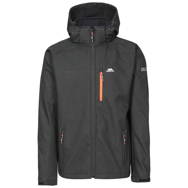 Trespass - Chaqueta Softshell Desmond TP75 para Hombre (Negro) Trespass UTTP4262_black