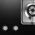 thumbnail image 2 of Stoves Cooker Knobs,Oven Knob 6pcs,Zinc alloy 6mm Universal Silver Gas Stove Control Knobs Adaptors, 2 of 5