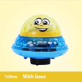 thumbnail image 1 of Baby bath water toy for Kids Ages 1-3, Bath Toy Sprinkler Light up Bath Toys for Babies 6-12 Months（Yellow water spray ball+upgraded electric base (with music)）, 1 of 3