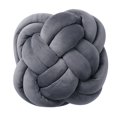 thumbnail image 2 of yuksok Chunky Yarn Crocheting Blankets DIY Jumbo Yarn for Throw Pillow Rugs Crochet Deep Gray, 2 of 9