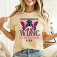 thumbnail image 2 of Proud Member of WDNC We Do Not Care Club T-Shirt Unisex, Sizes S-5XL, Tbun, 2 of 5
