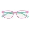 Kids Eyeglasses Blue-blocking Soft Frame UV400 Computer Glasses Green