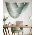 thumbnail image 5 of Klamerit Large Macrame Tapestry Wall Hanging, Dip Dyed Fiber Boho Tapestries Wall Decor for Living Room, Bedroom, Dining Room, Hallway, Balcony-Green, 5 of 8