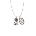 thumbnail image 2 of Delight Jewelry Antiqued Bunny Head Best Mom Ever Charm Necklace, 2 of 4
