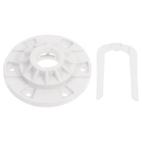 ETEREAUTY Washing Machine Hub Clothes Washing Machines Washer Supplies Dryer Vent Cleaner Washer Parts Abs White 9.5X9.5X3CM
