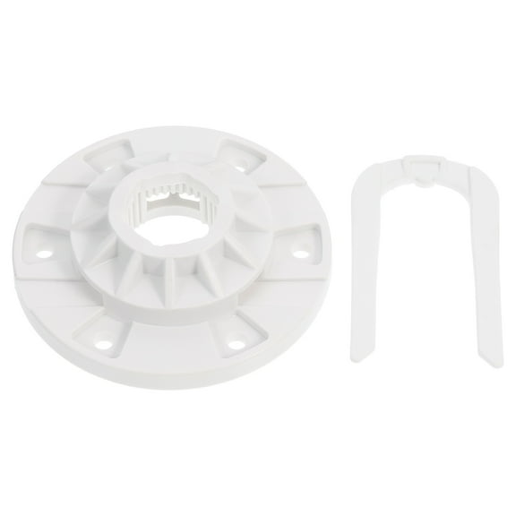 ETEREAUTY Washing Machine Hub Clothes Washing Machines Washer Supplies Dryer Vent Cleaner Washer Parts Abs White 9.5X9.5X3CM
