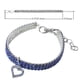 thumbnail image 2 of Dog Kingdom mascota lindo collar completo de diamantes de imitación perro brillante collar de diamantes en forma de corazón, 2 of 5