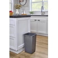 thumbnail image 2 of Contenedor de Basura Rev-A-Shelf de Polímero 27 Cuartos Paquete de 2 Gris Orion, 2 of 9