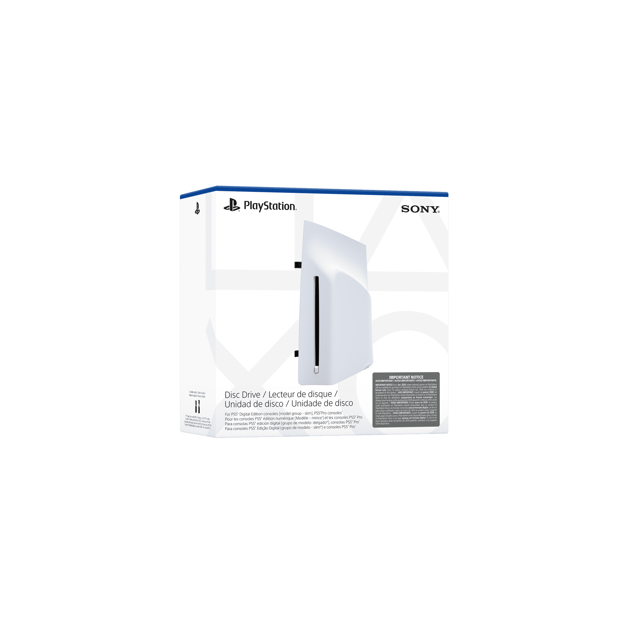 PlayStation 5 Disc Drive For PS5/PS5 Pro Digital Slim Console