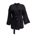 thumbnail image 5 of Vynhevius Women's Midi Length Cardigan Sweater Knit Solid Belted Waist Open Front Casual Long Sleeve Outerwear Tops, 5 of 6
