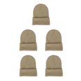 thumbnail image 1 of Qarigey Beanie Hat Gorros de punto Ajustable Otoño Skullcap Manga caliente Esquí Accesorios para el cabello para deportes al aire libre Beige Type2 NO2 Qarigey CBP268717, 1 of 6