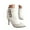White, variant on UngA Wide Calf Boots Women's Thigh High Boots Over The Knee Boots Side Zip Pointed Toe Fashion Sexy Winter Stiletto Knee High Boots White,5.5