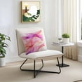 thumbnail image 3 of Ombre Purple Pink Marble Texture Outdoor Pillow Covers Pack of 2 Abstract Waves Art Waterproof Throw Pillow Covers Decorative Cushion Cases for Patio Garden Tent Balcony Couch 26x26 inch, 3 of 8