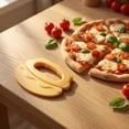 thumbnail image 3 of Pizza Cutter, Hand Chopper, Creative Cartoon Pizza Knife with Fun Design, Stainless Steel Blade and Comfortable Handle, Ideal Kitchen Tool for Family Pizza Nights and Party Use, Yellow, 3 of 5