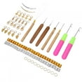 thumbnail image 1 of Rastas 89 Uds Anillos Metálicos Para El Cabello Anillos Trenzados Para El Cabello Aguja Para Rastas Gancho De Ganchillo Herramientas Para El Cabello, 1 of 7