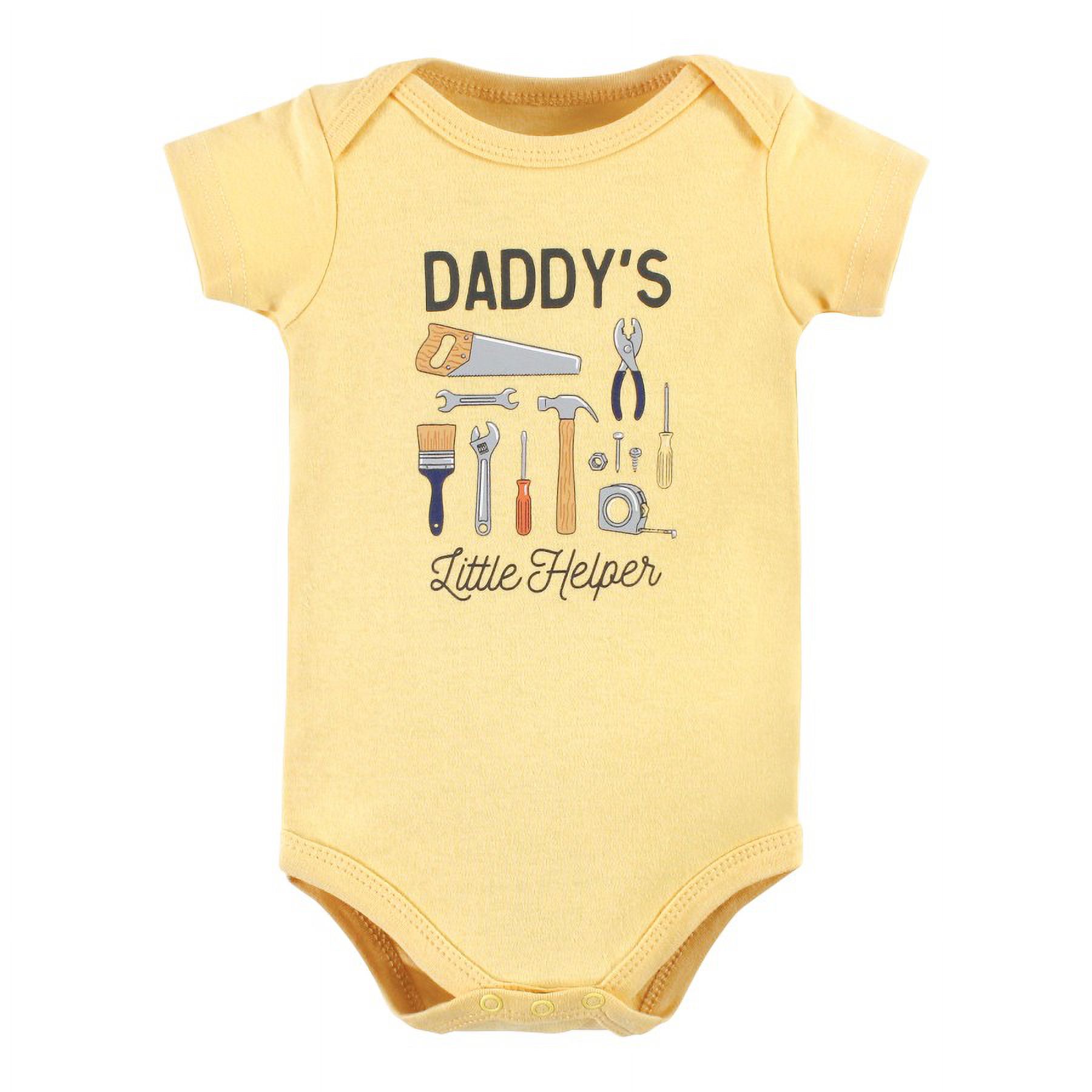 Hudson Baby Short Sleeve Bodysuits 5-Pack photo 3