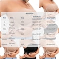 thumbnail image 5 of Tsesme Plus Size Women's Strapless Bandeau Bra, Non-slip Seamless Wireless, Side Closure Comfy Full Cup Padded Tube Top, 5 of 5
