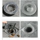 thumbnail image 5 of Colador de desagüe de ducha de acero inoxidable (juego de 4), colador de pelo para ducha, colador de lavabo plateado, 5 of 5