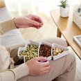 thumbnail image 4 of Christmas Tree Shape Dry Fruit Plate Candy Snacks Nuts Dish Bowl Breakfast Tray, 4 of 7