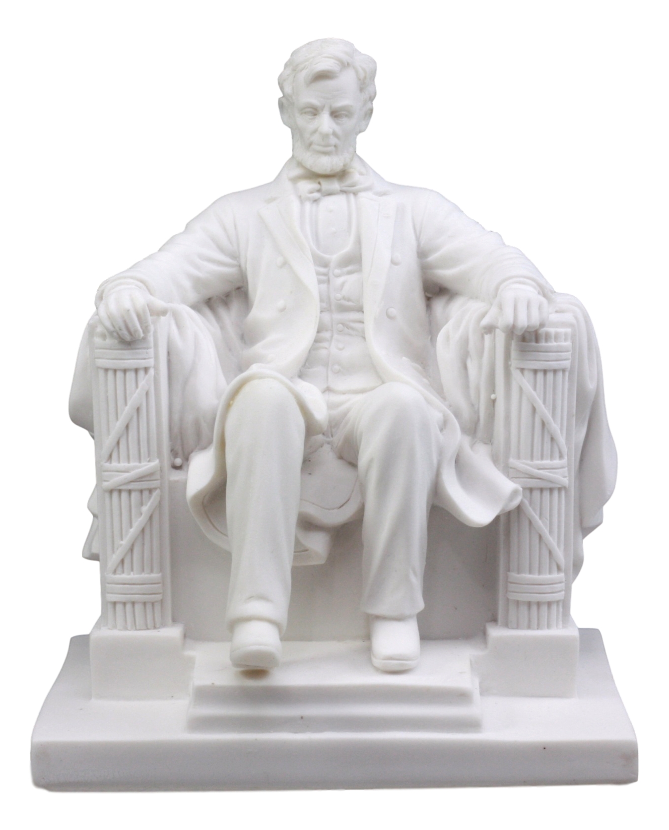 USA 16th President Abraham Lincoln Bust Statue 7.5 H Figurine Washington Decor Store for The Soul!!!