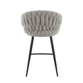 thumbnail image 2 of Braided Matisse Counter Height Stool from LumiSource, 2 of 8