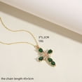thumbnail image 2 of LKWLPD Cross Necklace for Women Virgin Mary Pendant Necklace Catholic Cross Pendant Oval Pendants for Women Men Christian Gifts, 2 of 5