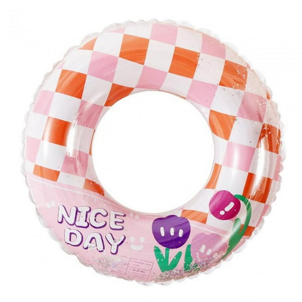 Anillo De Natación Inflable Para Bebés Con Asiento Y Doble Asa – Flotador De PVC Resistente Para Piscina, Playa Y Bañera, Ideal Para Niños De 1 A 3 Años