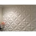 thumbnail image 3 of Art3d 19.7 x 19.7 inch PVC 3D Wall Panel in White 12-Piece Covring 32 Sq ft, 3 of 6
