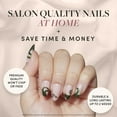 thumbnail image 2 of Press On Nails, glamnetic Harry Potter, lengua de perejil, color verde, 2 of 6