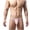 Pink-1, variant on Men's Breathable Mesh Briefs New Low Rise Comfort Soft Underwear for Sports Wear