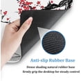 thumbnail image 6 of Watercolor Japanese Cherry Blossom Mouse Pad 31.5 X 11.8 Inch XL Extended Gaming Mousepad Large Non-Slip Rubber Base Keyboard Desk Mat with Stitched Edges for Gaming Office Home, 6 of 8