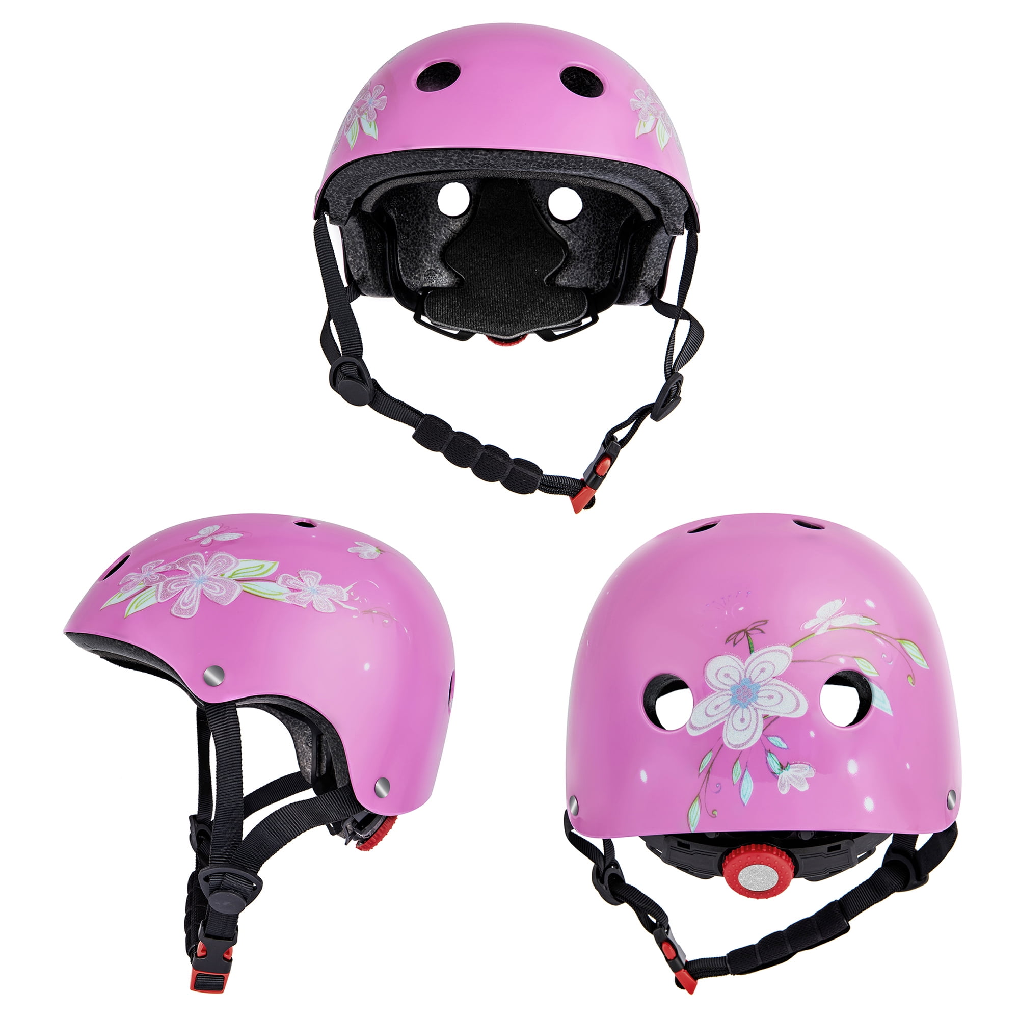 Kids Boy Girl Adjustable Bicycle Plastic Cycling Skate Helmet Bike Head Hat Gear
