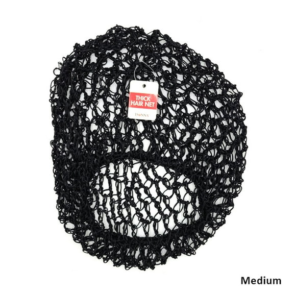 Donna Real Thick Hair Net Jumbo, Assorted, Packaging May Vary, 1 Ea