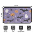 thumbnail image 5 of Pumpkin Spooky Non-Skid Doormat 30x17 Inch Happy Halloween Pumpkin Ghost Protection Welcome Mat Layered Door Mats for Entryway Porch Entryway Bathroom, 5 of 7