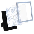 thumbnail image 4 of Marco de fotos Laura Ashley, 8 x 10 cm, esmalte azul, borde plateado, 4 of 4