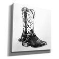 thumbnail image 2 of Epic Graffiti 'Vintage Cowboy II' by Grace Popp, Giclee Canvas Wall Art, 12"x12", 2 of 8
