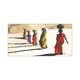 thumbnail image 3 of Pintura al óleo de una pieza de mujer africana sobre lienzo, imágenes de arte de pared abstracto de gran tamaño para sala de estar, decoración del hogar vintage, sin marco, 3 of 5