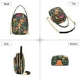 thumbnail image 3 of FORMRS Crossbody Bag for Women Quilted Travel Shoulder Cell Phone Purse with Chain Strap Handbag, Orange Mushroom, 3 of 7