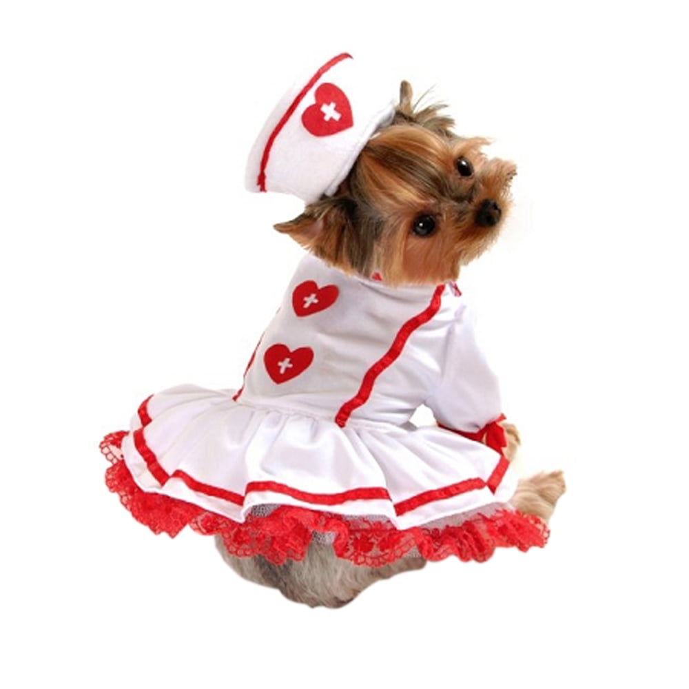 Cutie Nurse Dog Costume Extra Small