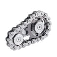 thumbnail image 1 of Cadena de bicicleta Gear Fidget Spinner Cadena de piñón de metal Fidget Toy Alivio de la ansiedad y el estrés Fidget Toy Focus Finger Spinning Toy Mecánica de acero inoxidable con rodamientos lisos Ed, 1 of 7