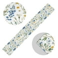 thumbnail image 5 of Yayeee Table Runner 90 inches Long Home Kitchen Dinning Party Decoration, Blue Floral, 5 of 7