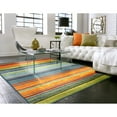 thumbnail image 2 of Mohawk Home Printed Rainbow Area Rug, Multi-color, 10' x 10', 2 of 5