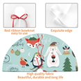 thumbnail image 4 of Sikiie Christmas Winter Animals 30-48 inches {designName} Print Christmas Tree Skirt Snowman Xmas Tree Skirt with Edge Christmas Decorations for Holiday Party36", 4 of 7