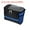 Blue, variant on Uxcell Bike Handlebar Bag, Bike Frame Bag Waterproof Bike Basket Bag with Reflective Strip Bicycle Orange